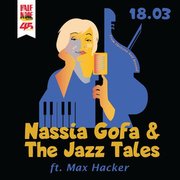 Nassia Gofa @ The Half Note, square poster